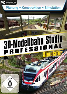  3D-Modellbahnstudio Professional ab Ende August im Handel: Die realistische Modelleisenbahn-Simulation