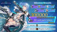 300,000 Preregistrations Attained for Shadowverse: Worlds Beyond !