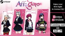 Affogato Demo is Available Now on Steam - Anime Card Battler RPG with Management