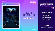 Andromis beim Mundo Gamer Showcase 2026 - schwere Waffen &amp; urbane Zerst&ouml;rung