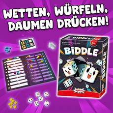 Biddle - das neue W&uuml;rfelspiel von AMIGO