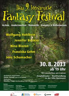 Das 9. Literarische Fantasy-Festival am 30.8.2013