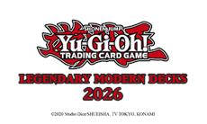 Das Yu-Gi-Oh! Sammelkartenspiel ver&ouml;ffentlicht Legendary Modern Decks 2026