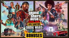 Diese Woche in GTA Online: Doppelte Belohnungen f&uuml;r alle Storymissionen aus Los Santos Drug Wars, Boni in Drogenverstecken und mehr