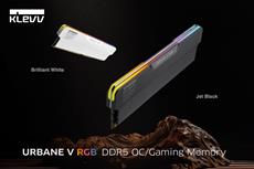 KLEVV Expands Urbane V RGB DDR5 Gaming/OC Memory Series with an All-New Jet Black Edition