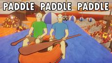 Paddle Paddle Paddle Your Co-op Boat. Wildly Down The Stream !