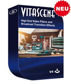 proDAD VitaScene V4 PRO bietet &uuml;ber 1.400 professionelle &Uuml;bergangseffekte und Videofilter