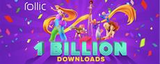 Rollic Surpasses 1 Billion Total Downloads Worldwide 
