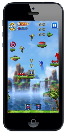Sonic Jump, das erste speziell f&uuml;r iOS entwickelte Sonic-Spiel, ist ab sofort erh&auml;ltlich