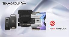 TEAMGROUP Wins Four 2026 Red Dot Design Awards Pioneering R&amp;D and Innovation Drive the Next Generation of the Storage Industry