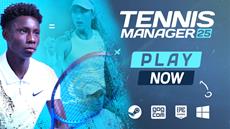 TENNIS MANAGER 25 Launch-Ank&uuml;ndigung