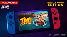 The most exciting adventure of Tad The lost Explorer comes to Nintendo Switch!