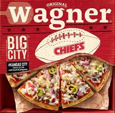 Touchdown f&uuml;r eine sensationelle Partnerschaft Original Wagner Pizza kooperiert mit den Kansas City Chiefs