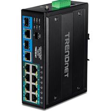 TRENDnet pr&auml;sentiert modernen 10-Port Gigabit PoE++ DIN-Rail Switch TI-BG104 f&uuml;r den industriellen Einsatz in KMUs 