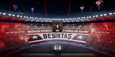 T&uuml;rkische Fu&szlig;ball-Fans im Freudentaumel: Istanbuler Traditionsverein Besiktas JK h&auml;lt Einzug in Copa City