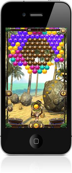 Zyngas Arcade-Hit Bubble Safari nun auch als mobil Version erh&auml;ltlich